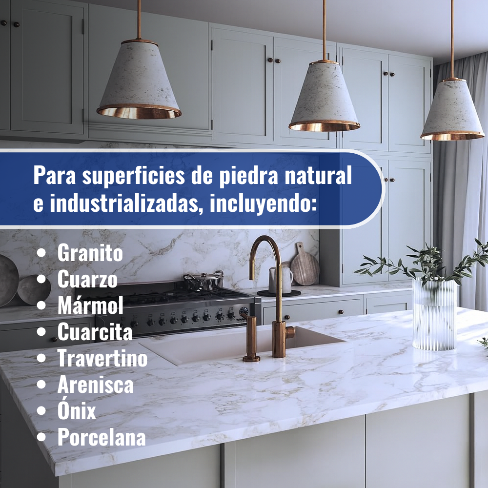 Limpia Da Brillo y Protege Cubiertas de Cocina