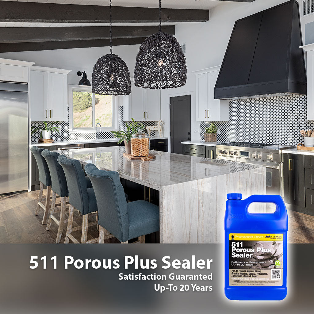511 Porous Plus -Sellador para cubiertas de granito -  Miracle Sealants