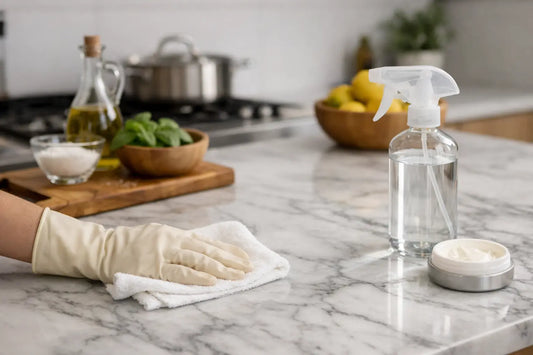 Cómo proteger el mármol en cocina