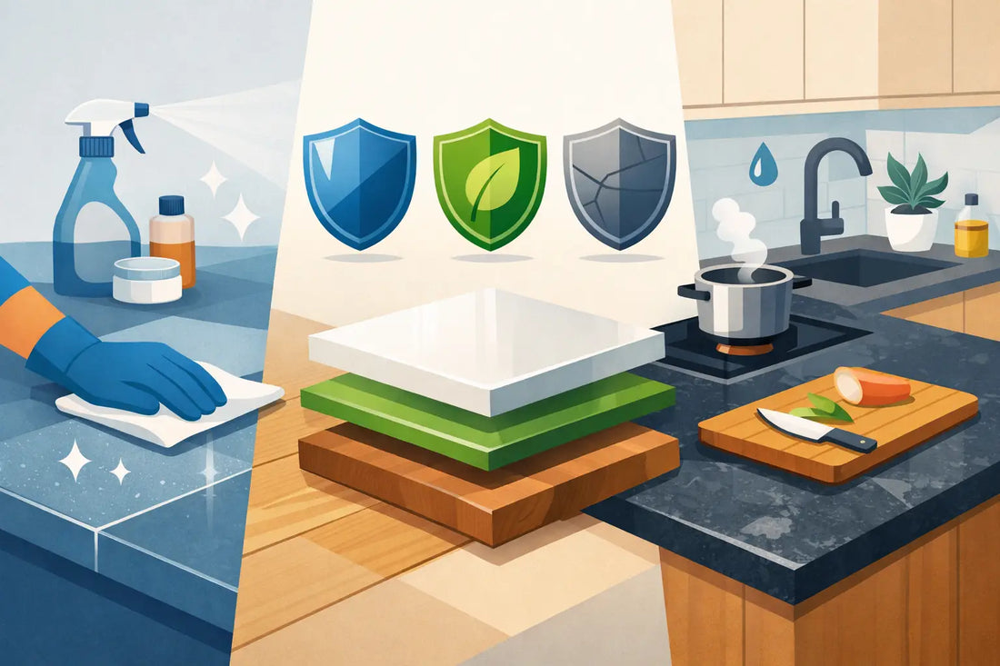 Protección para cubiertas de cocina: qué usar