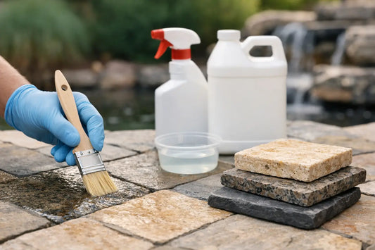 Guía sellador para piedra natural práctica