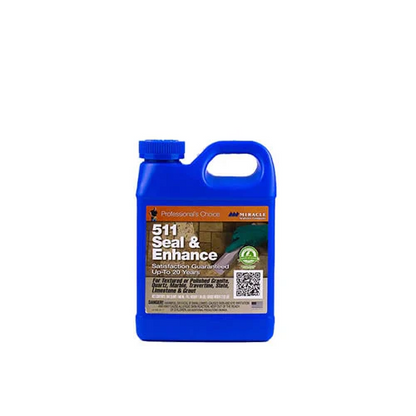 511 Seal & Enhance -Sellador apariencia húmeda para mármoles y granitos -  Miracle Sealants