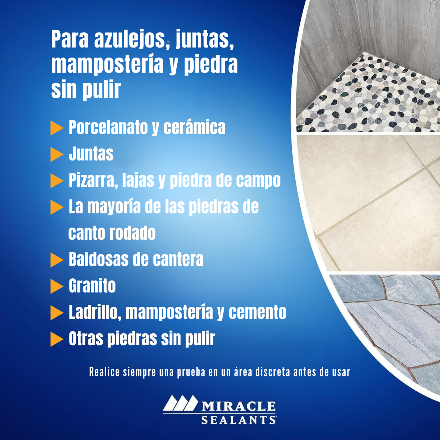 Porcelain & Ceramic Tile Cleaner -Jabón especial para porcelanatos y cerámicas -  Miracle Sealants