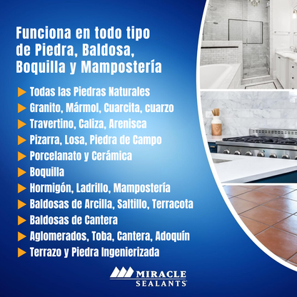 511 Porous Plus -Sellador para cubiertas de granito -  Miracle Sealants