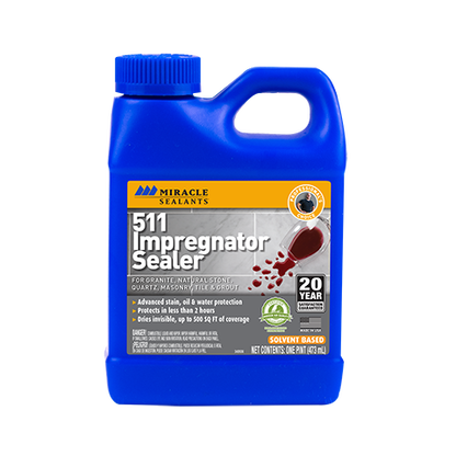 511 Impregnador – Sellador Natural para Mármol y Piedra, Pisos y Baños
