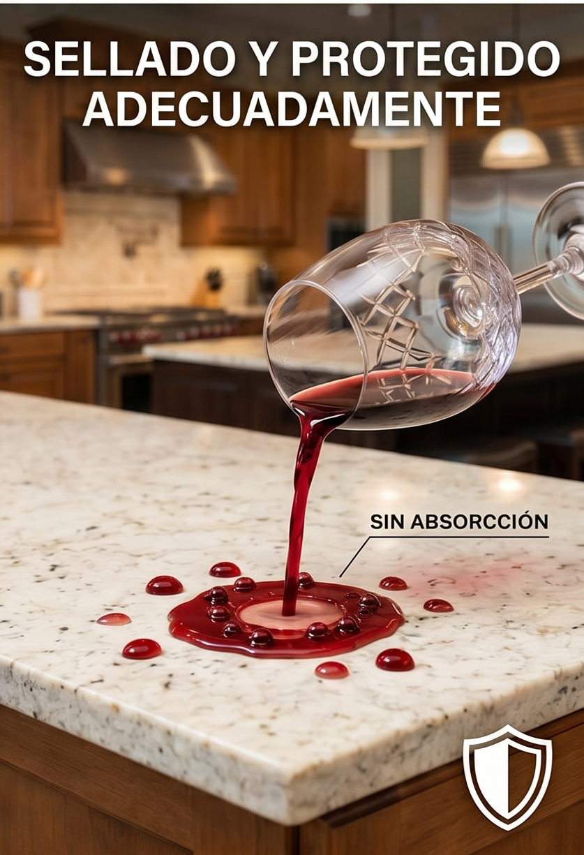 511 Impregnador. Sellador Apariencia Natural Ideal para Mármoles en Fachadas, Pisos y Baños