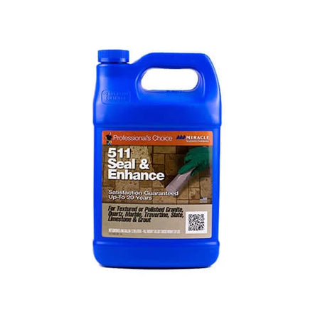511 Seal & Enhance -Sellador apariencia húmeda para mármoles y granitos -  Miracle Sealants