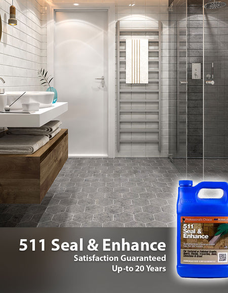 511 Seal & Enhance -Sellador apariencia húmeda para mármoles y granitos -  Miracle Sealants