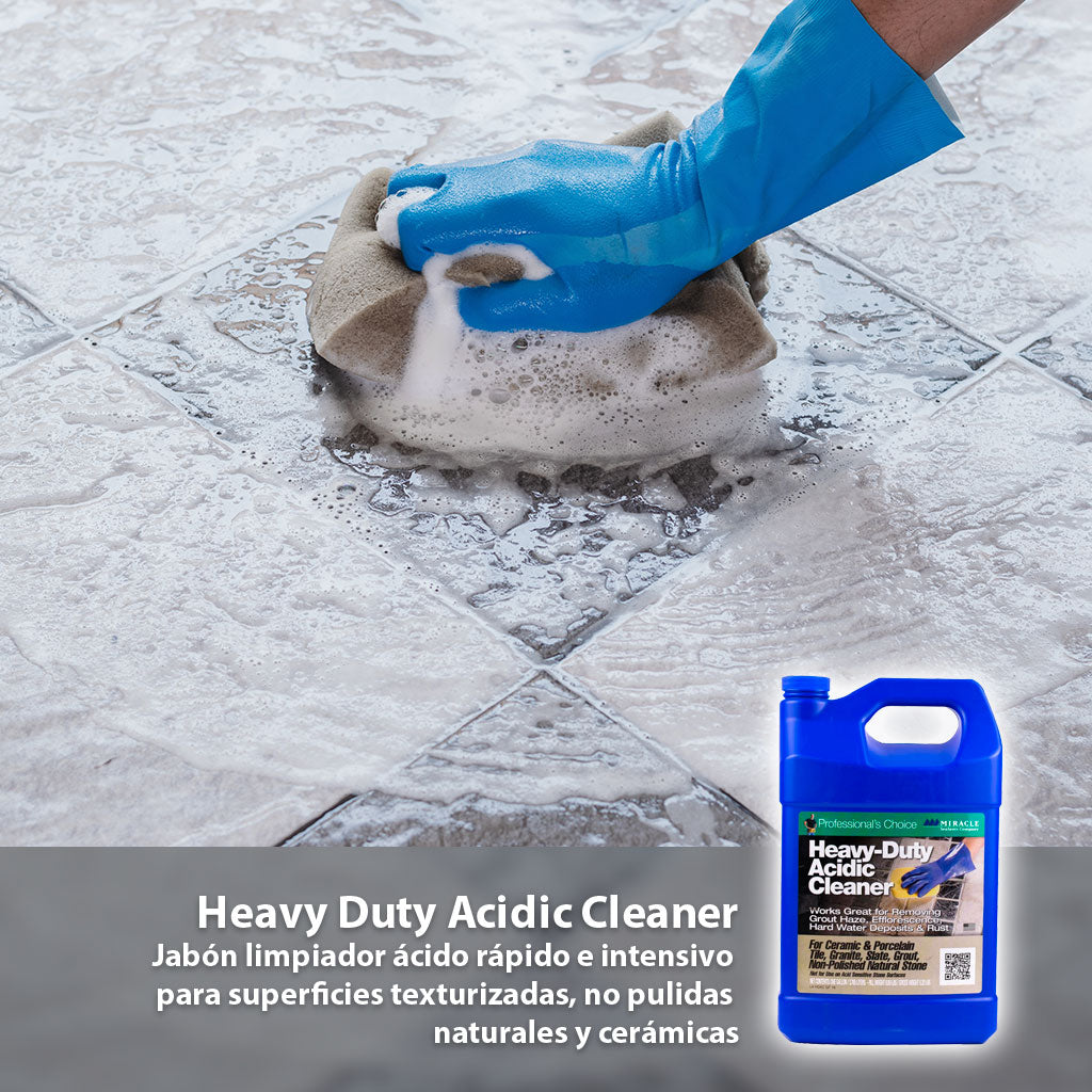Heavy Duty Acidic Cleaner-Jabón ácido para superficies no pulidas -