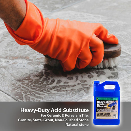 Heavy Duty Acidic Cleaner-Jabón ácido para superficies no pulidas - Miracle Sealants
