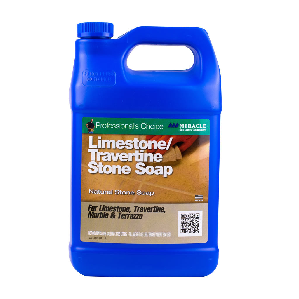 Limestone & Travertine Stone Soap -Producto para trapear Travertinos y Calizas -  Miracle Sealants